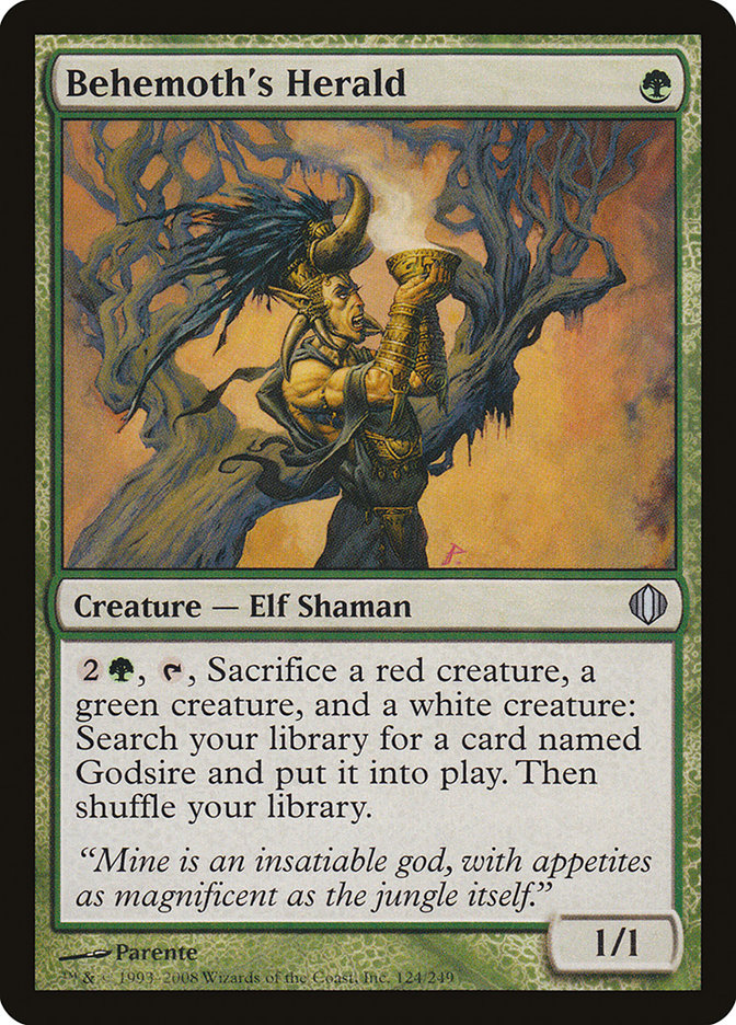 Behemoth's Herald [Shards of Alara] | Total Play