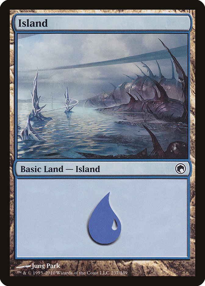 Island (237) [Scars of Mirrodin] | Total Play