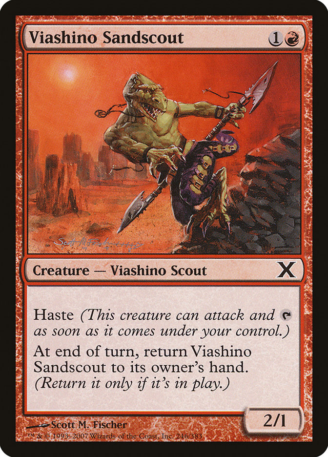Viashino Sandscout [Tenth Edition] | Total Play
