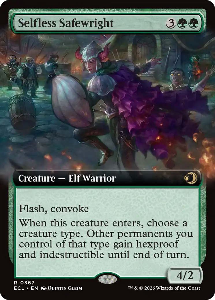 Selfless Safewright (Extended Art) [Lorwyn Eclipsed] | Total Play