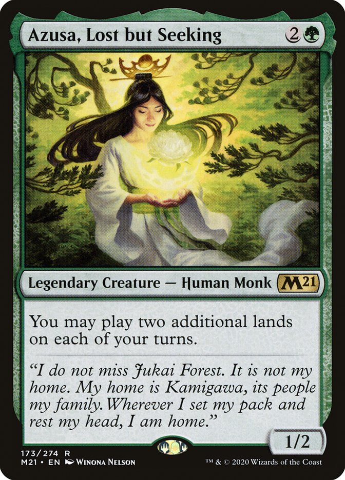 Azusa, Lost but Seeking [Core Set 2021] | Total Play