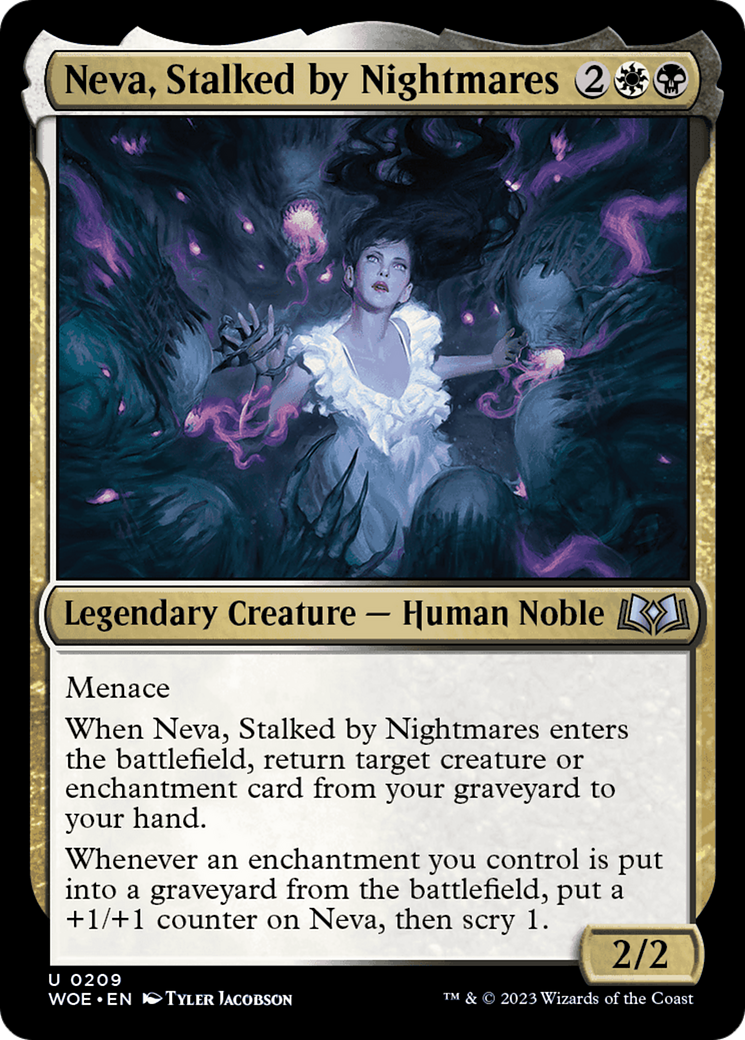 Neva, Stalked by Nightmares [Wilds of Eldraine] | Total Play