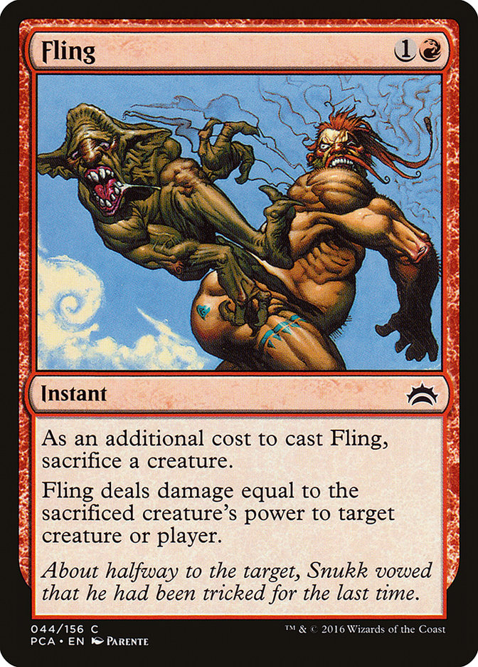 Fling [Planechase Anthology] | Total Play