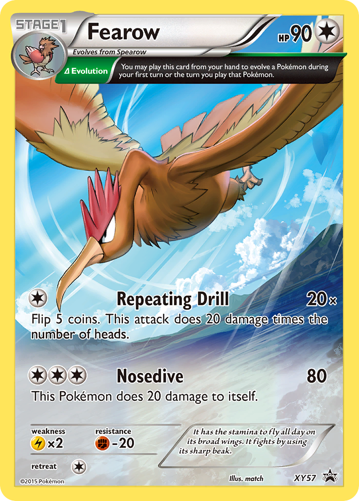 Fearow (XY57) [XY: Black Star Promos] | Total Play