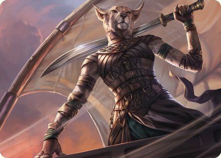 Mirri, Weatherlight Duelist Art Card [Commander Masters Art Series] | Total Play