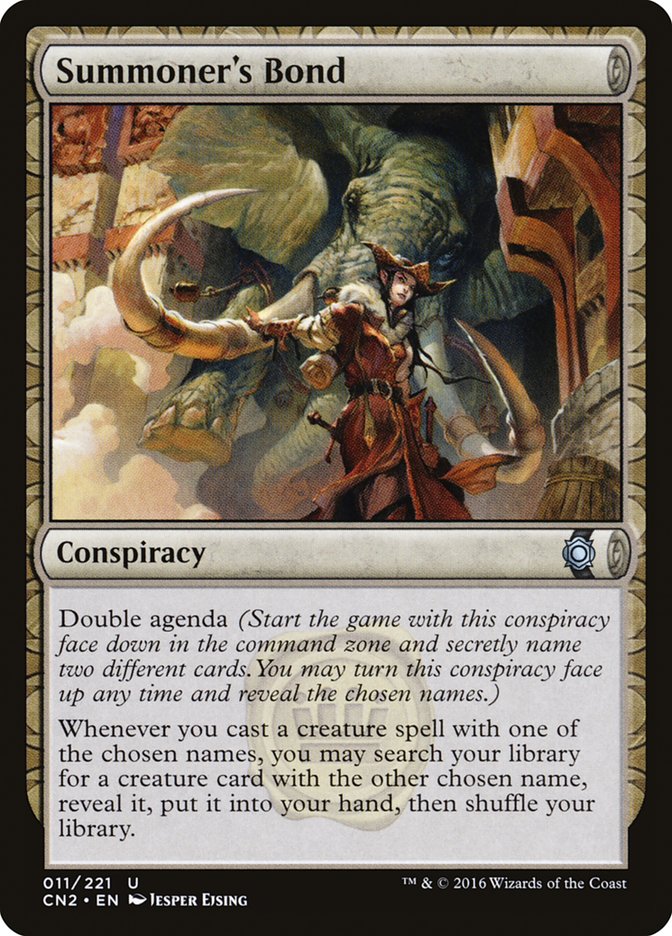 Summoner's Bond [Conspiracy: Take the Crown] | Total Play