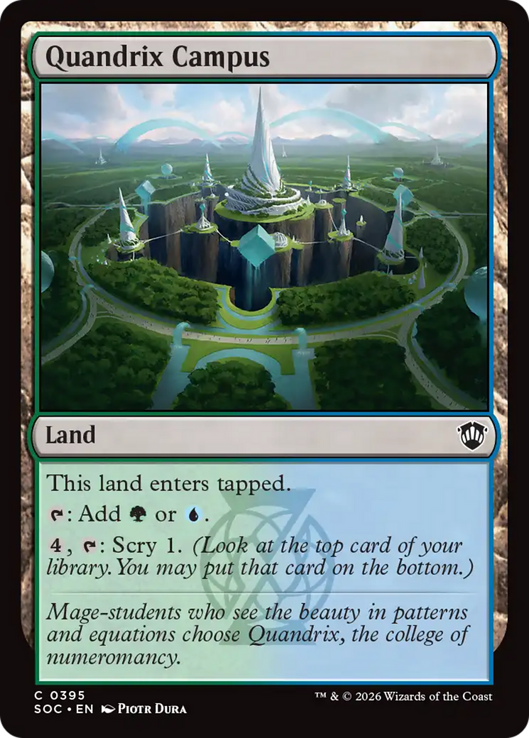Quandrix Campus [Secrets of Strixhaven Commander] | Total Play