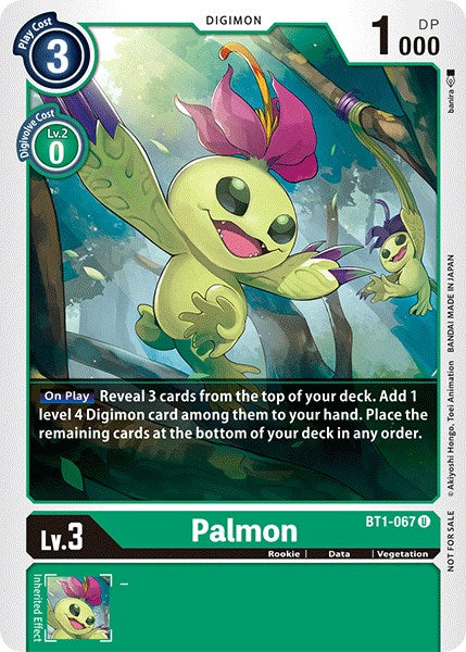 Palmon [BT1-067] (Official Tournament Pack Vol.3) [Release Special Booster Promos] | Total Play