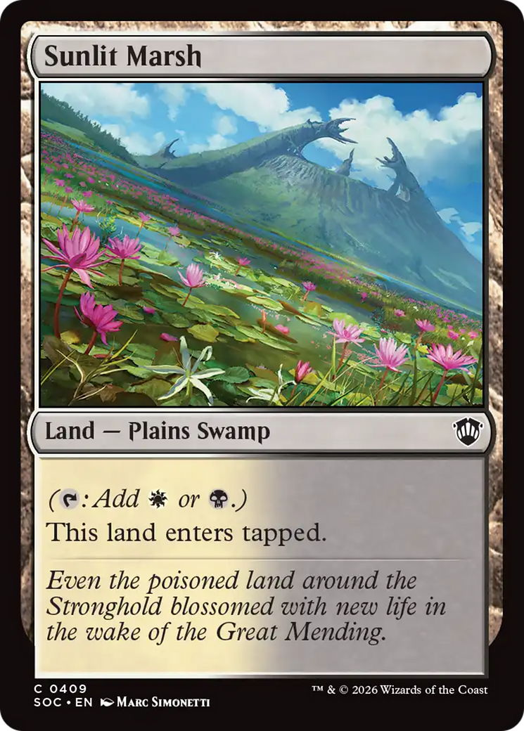 Sunlit Marsh [Secrets of Strixhaven Commander] | Total Play
