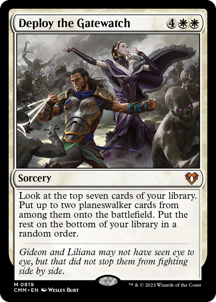 Deploy the Gatewatch [Commander Masters] | Total Play