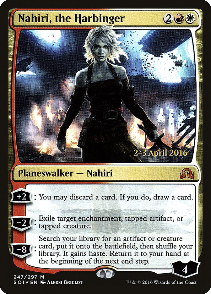 Nahiri, the Harbinger [Shadows over Innistrad Prerelease Promos] | Total Play