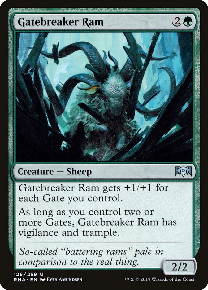 Gatebreaker Ram [Ravnica Allegiance] | Total Play