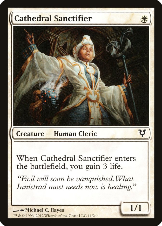 Cathedral Sanctifier [Avacyn Restored] | Total Play