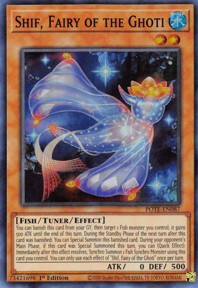 Shif, Fairy of the Ghoti [POTE-EN087] Super Rare | Total Play