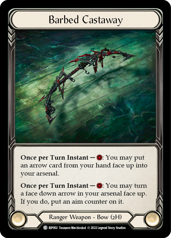 Barbed Castaway [RIP002] (Outsiders Riptide Blitz Deck) | Total Play