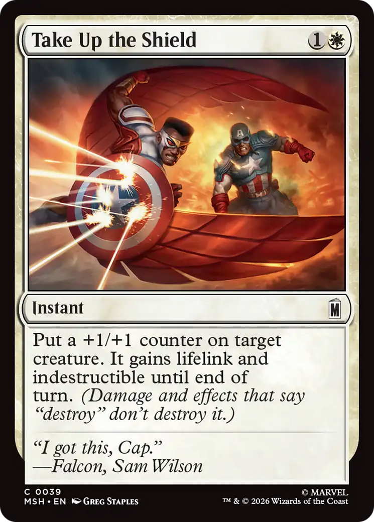 Take Up the Shield [Marvel Super Heroes] | Total Play
