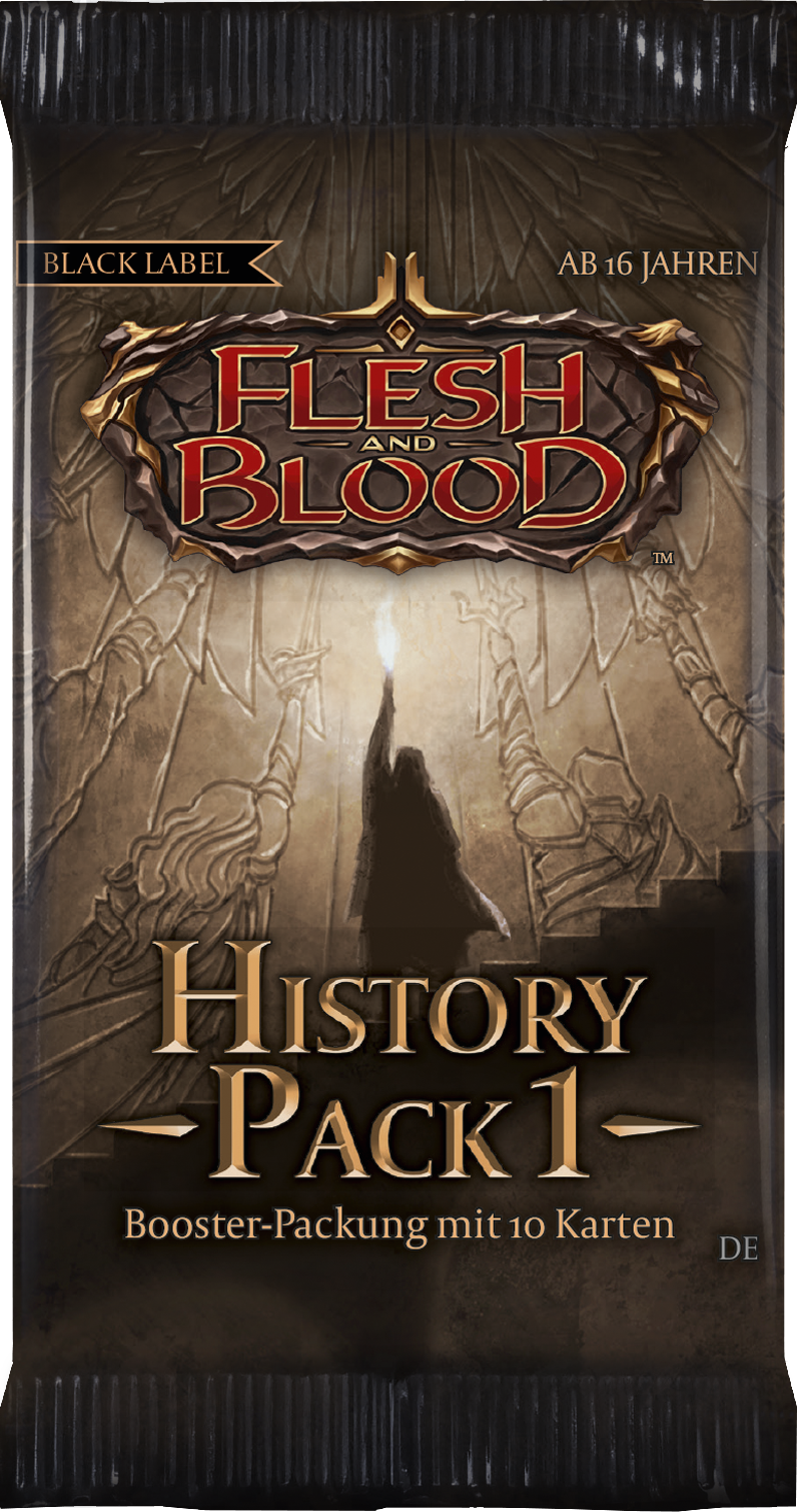 History Pack 1: Black Label [German] - Booster Pack | Total Play