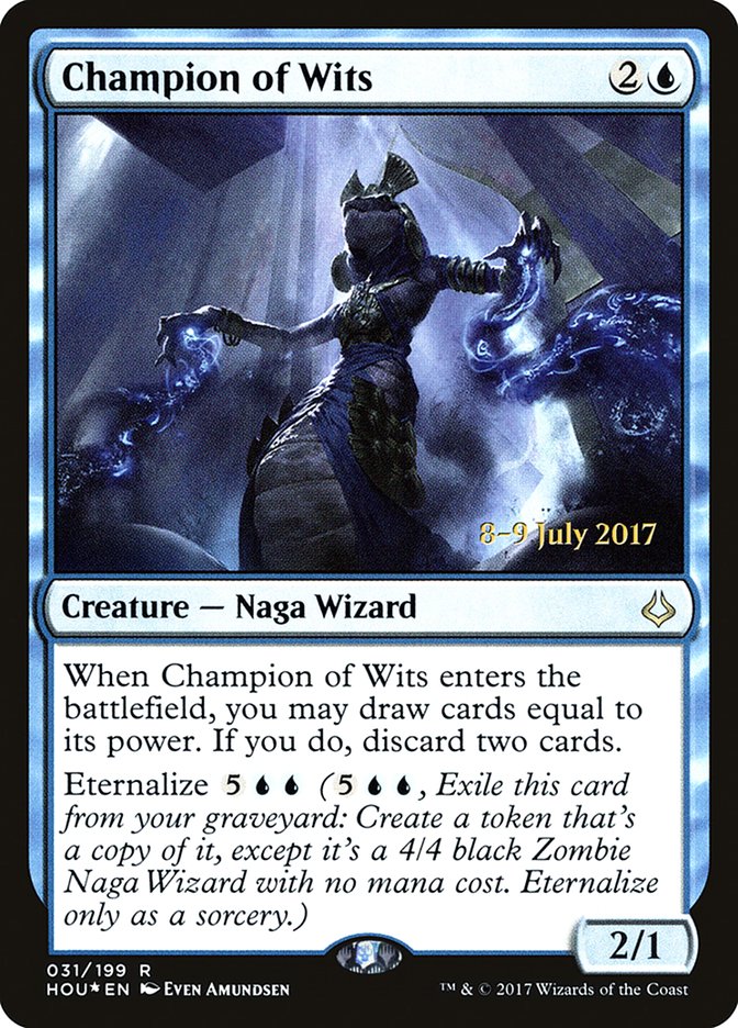Champion of Wits [Hour of Devastation Prerelease Promos] | Total Play