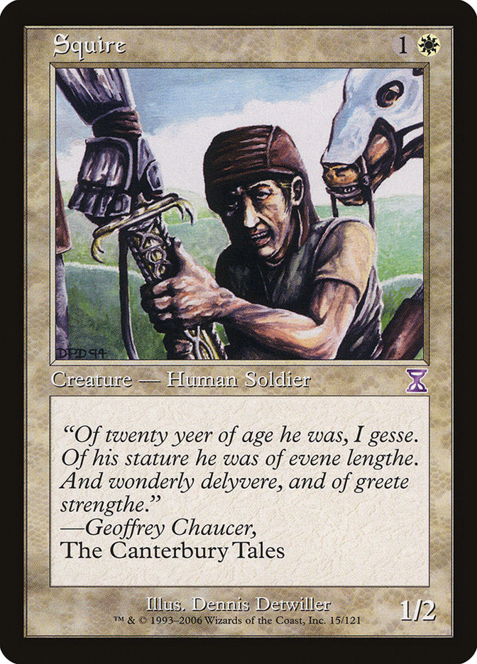 Squire [Time Spiral Timeshifted] | Total Play