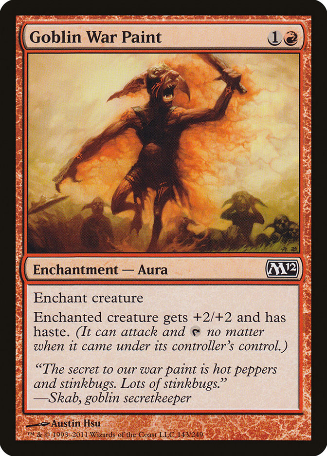 Goblin War Paint [Magic 2012] | Total Play