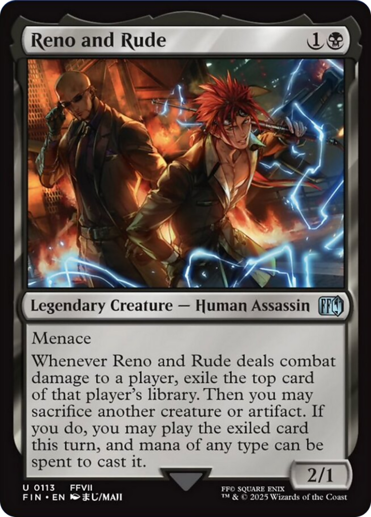 Reno and Rude [FINAL FANTASY] | Total Play
