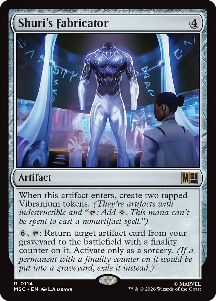 Shuri's Fabricator (Surge Foil) [Marvel Super Heroes Commander] | Total Play