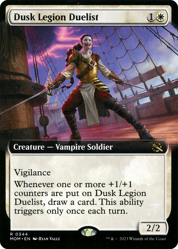 Dusk Legion Duelist (Extended Art) [March of the Machine] | Total Play