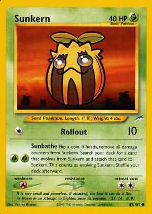 Sunkern (83/105) [Neo Destiny Unlimited] | Total Play