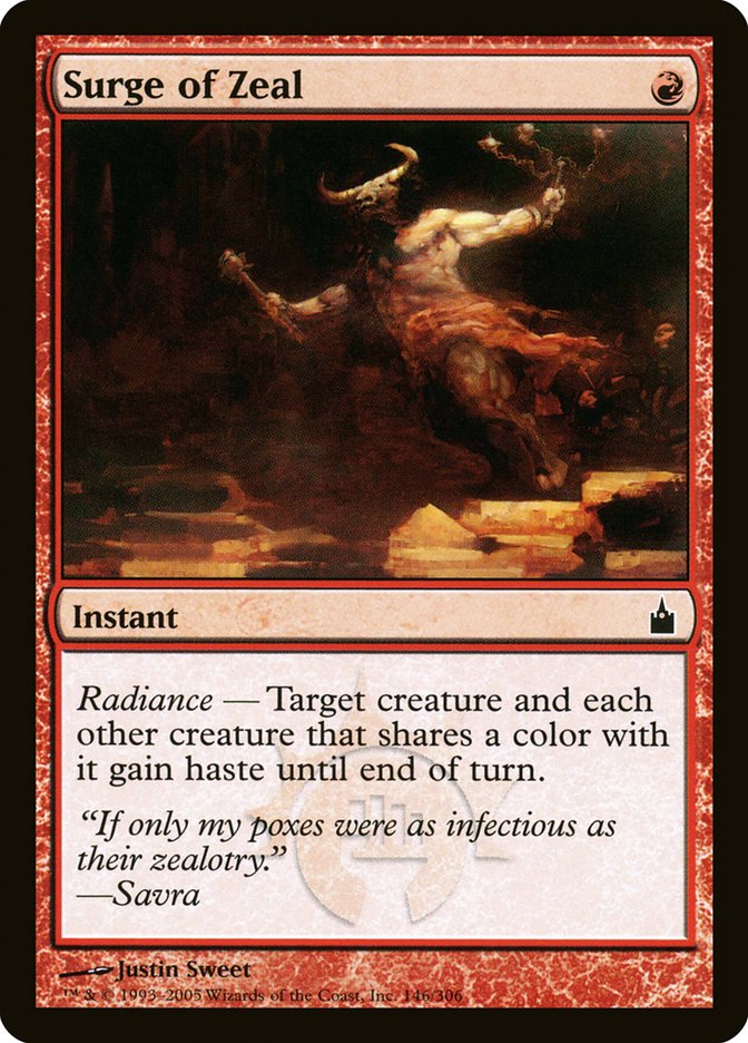 Surge of Zeal [Ravnica: City of Guilds] | Total Play