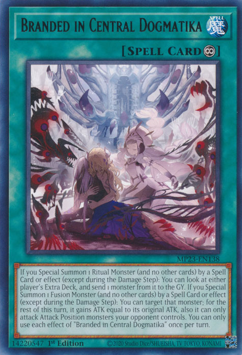 Branded in Central Dogmatika [MP23-EN138] Rare | Total Play