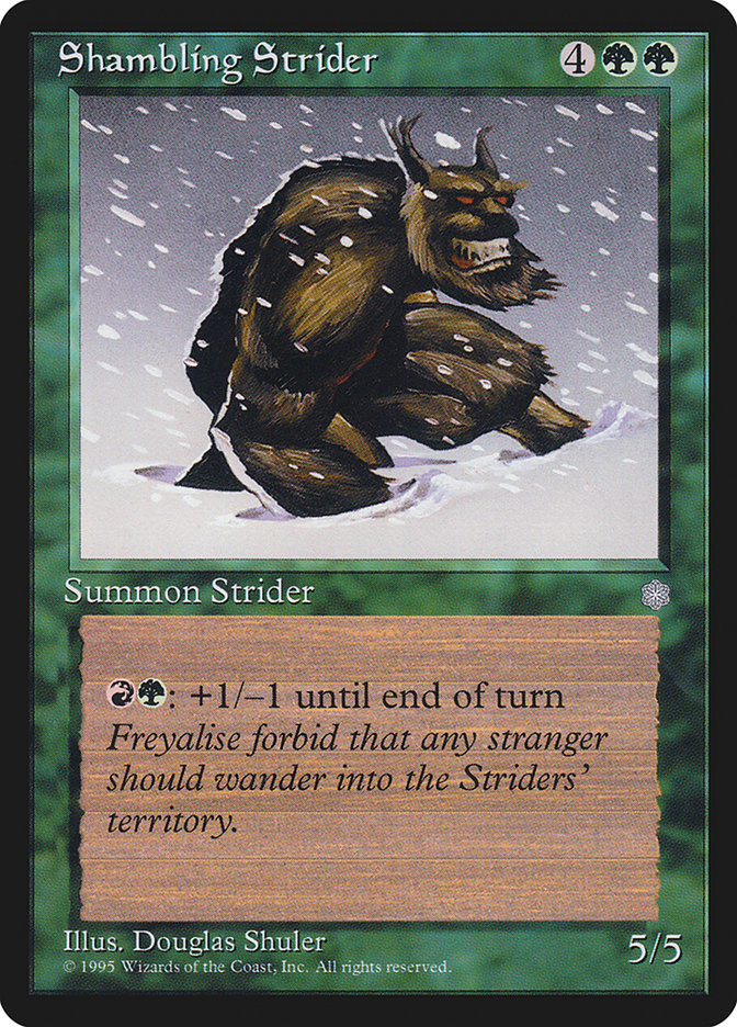 Shambling Strider [Ice Age] | Total Play