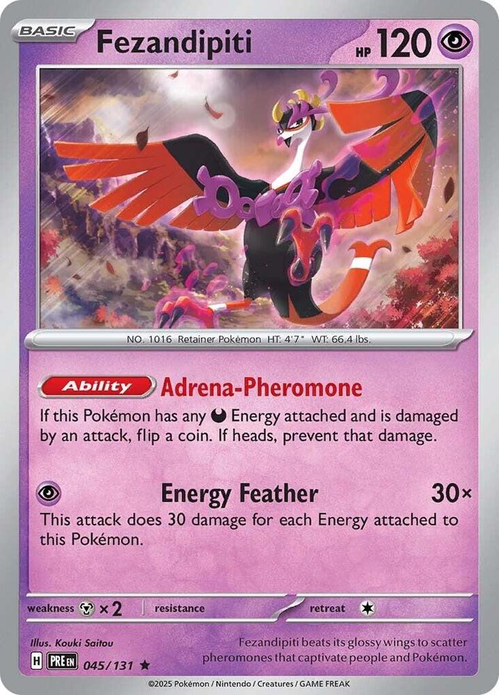 Fezandipiti (045/131) [Scarlet & Violet: Prismatic Evolutions] | Total Play