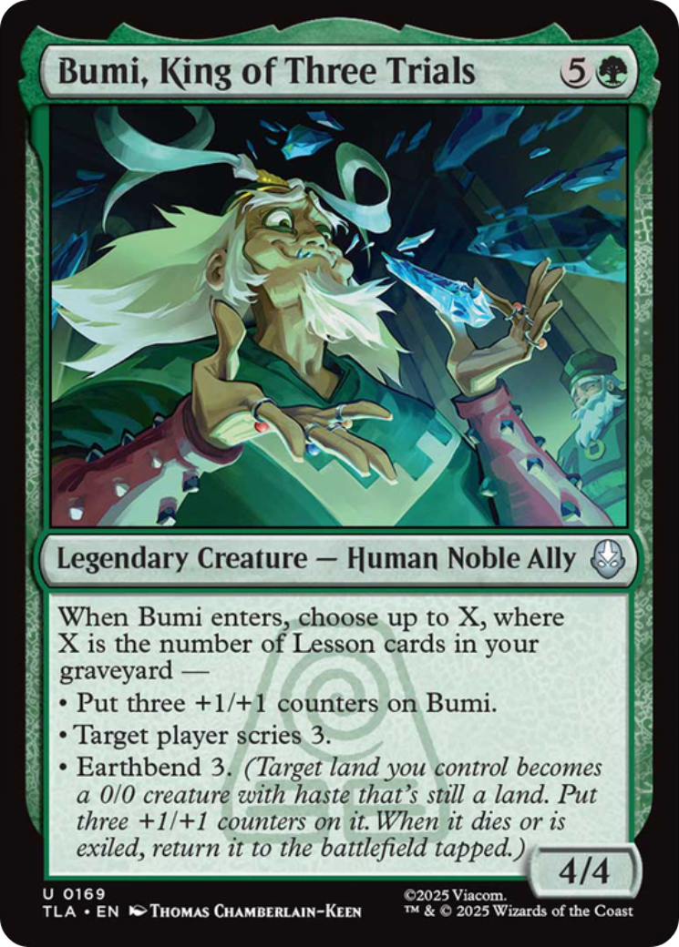 Bumi, King of Three Trials [Avatar: The Last Airbender] | Total Play