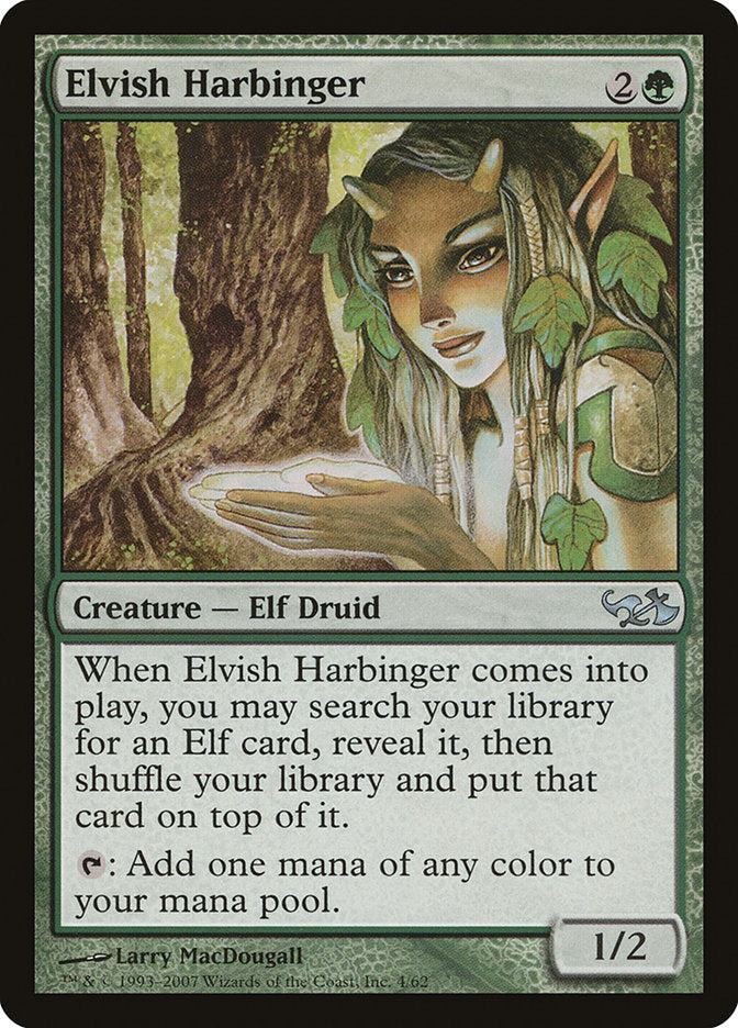 Elvish Harbinger [Duel Decks: Elves vs. Goblins] | Total Play