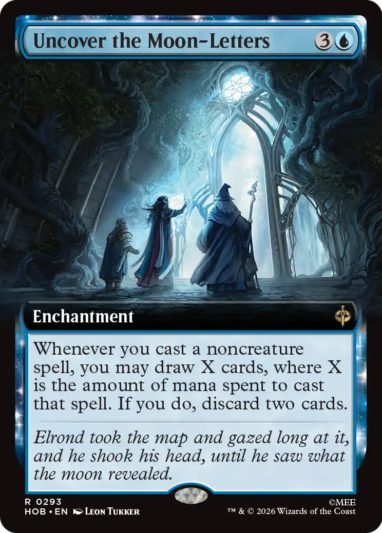 Uncover the Moon-Letters (Extended Art) [The Hobbit] | Total Play