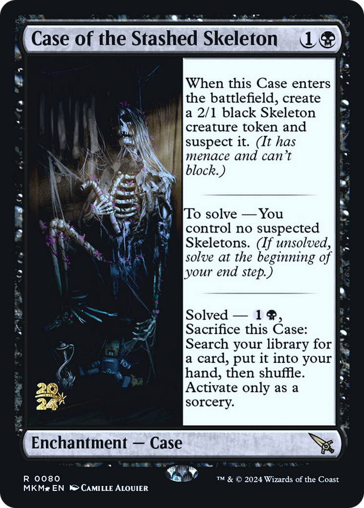 Case of the Stashed Skeleton [Murders at Karlov Manor Prerelease Promos] | Total Play