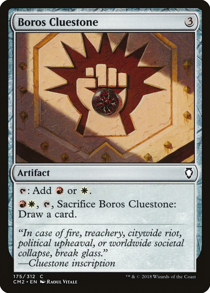 Boros Cluestone [Commander Anthology Volume II] | Total Play