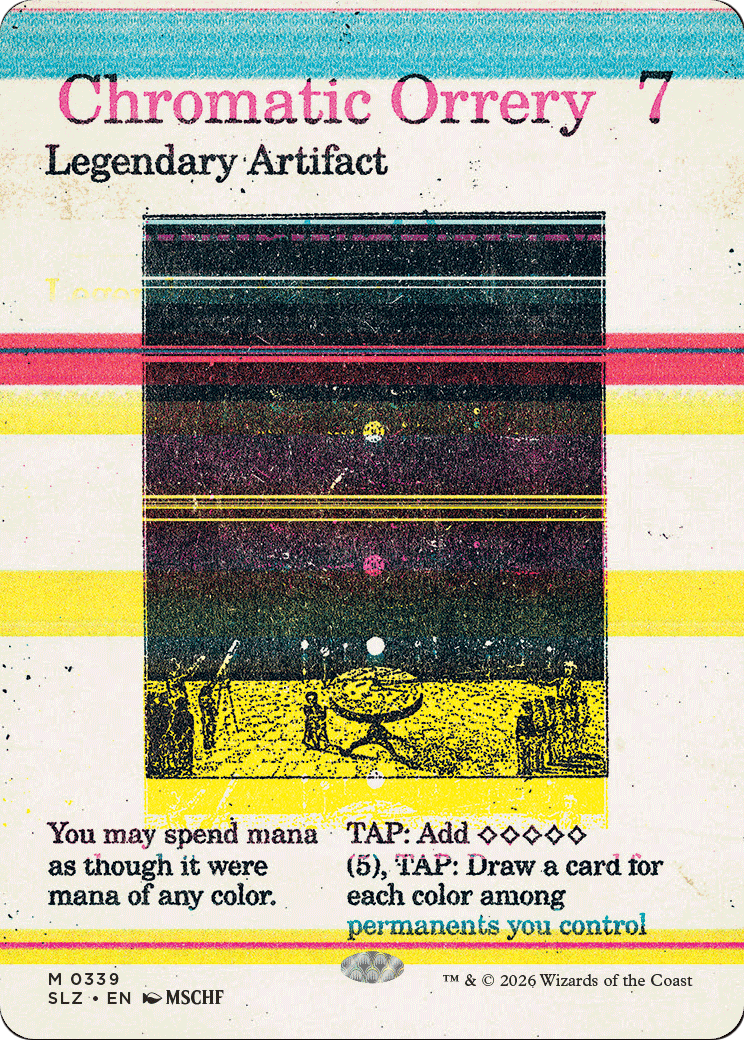 Chromatic Orrery (0339) [Secret Lair x MSCHF: The Zeta Set] | Total Play