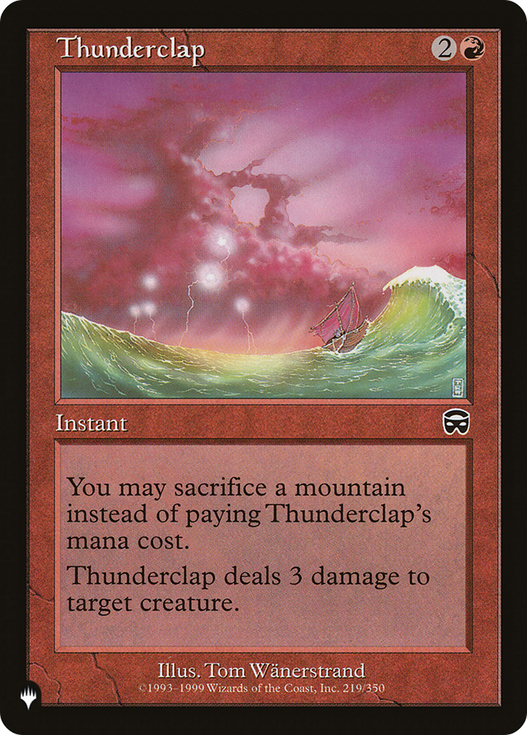 Thunderclap [The List] | Total Play