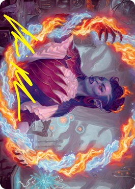 Rootha, Mercurial Artist Art Card (Gold-Stamped Signature) [Strixhaven: School of Mages Art Series] | Total Play
