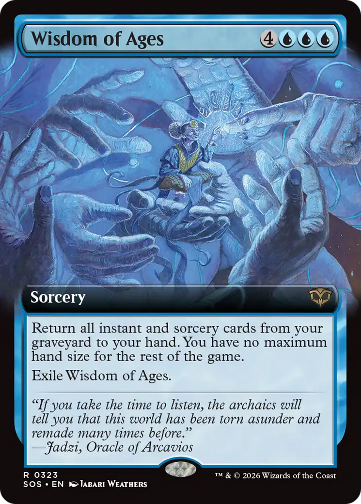 Wisdom of Ages (Extended Art) [Secrets of Strixhaven] | Total Play