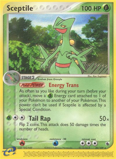 Sceptile (20/109) [EX: Ruby & Sapphire] | Total Play