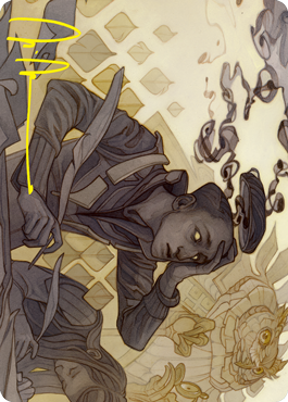 Go Blank Art Card (Gold-Stamped Signature) [Strixhaven: School of Mages Art Series] | Total Play