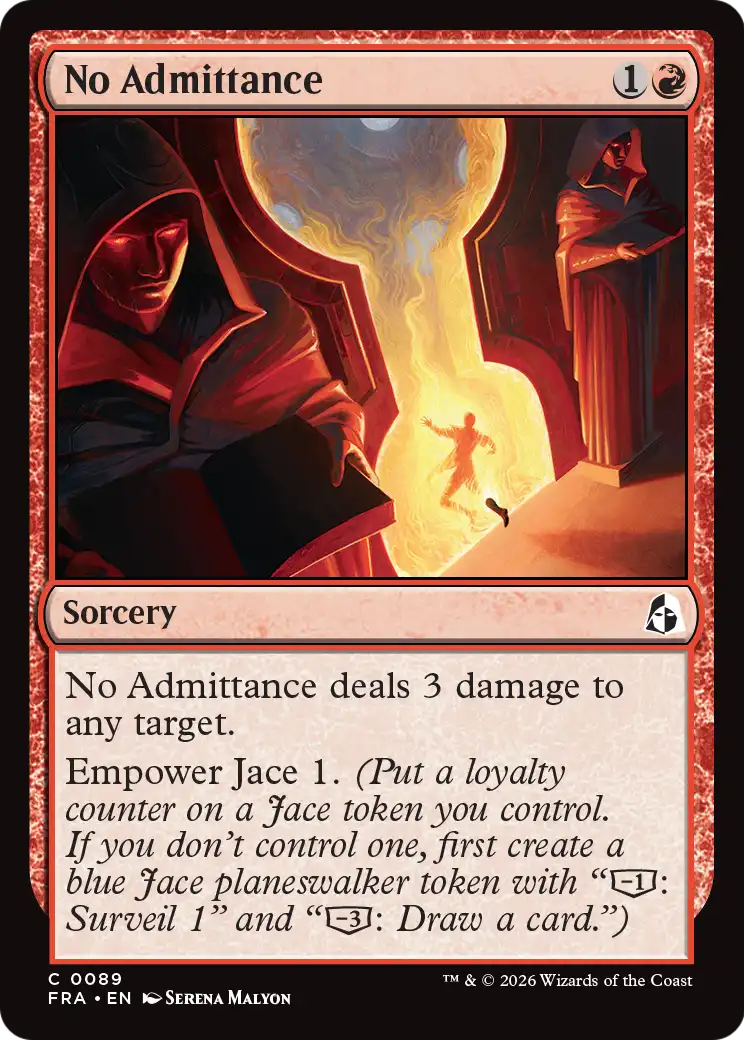 No Admittance [Reality Fracture] | Total Play