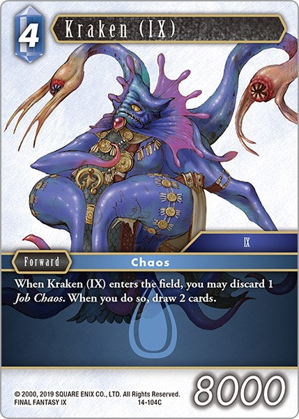 Kraken (IX) [Opus XIV: Crystal Abyss] | Total Play