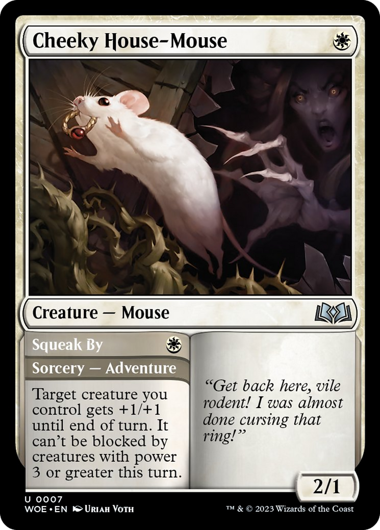 Cheeky House-Mouse [Wilds of Eldraine] | Total Play