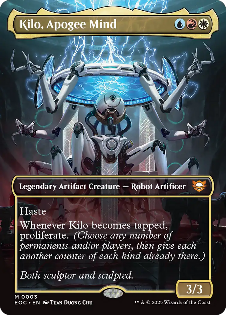 Kilo, Apogee Mind (Borderless) [Edge of Eternities Commander] | Total Play