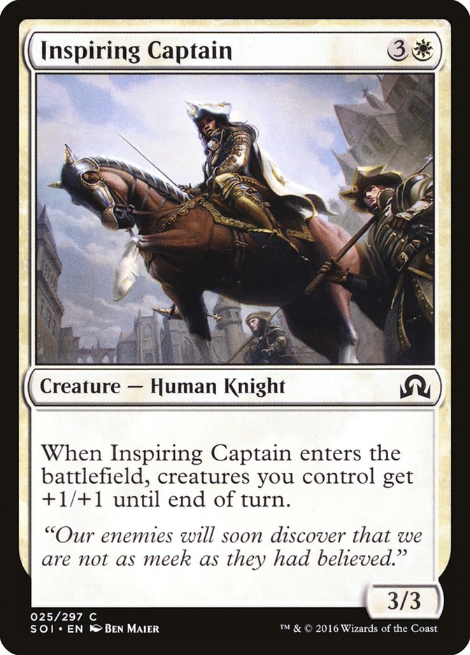 Inspiring Captain [Shadows over Innistrad] | Total Play