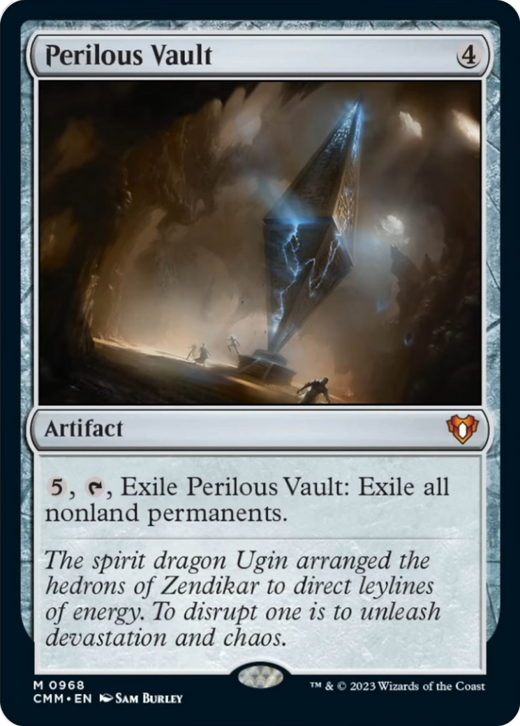 Perilous Vault [Commander Masters] | Total Play