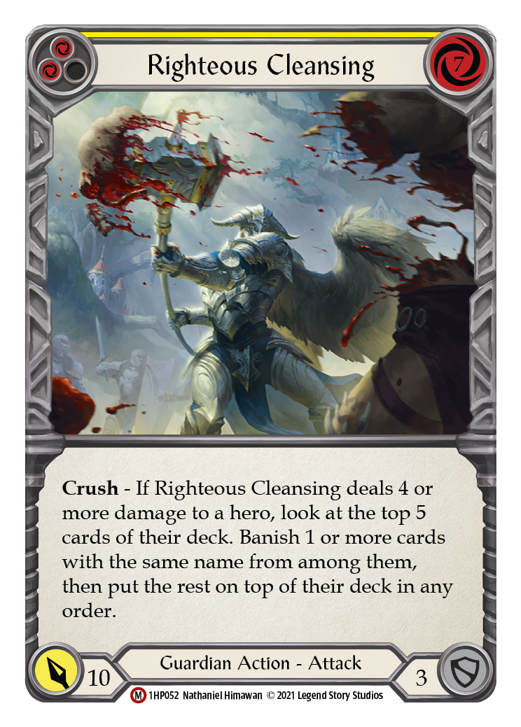 Righteous Cleansing [1HP052] (History Pack 1) | Total Play